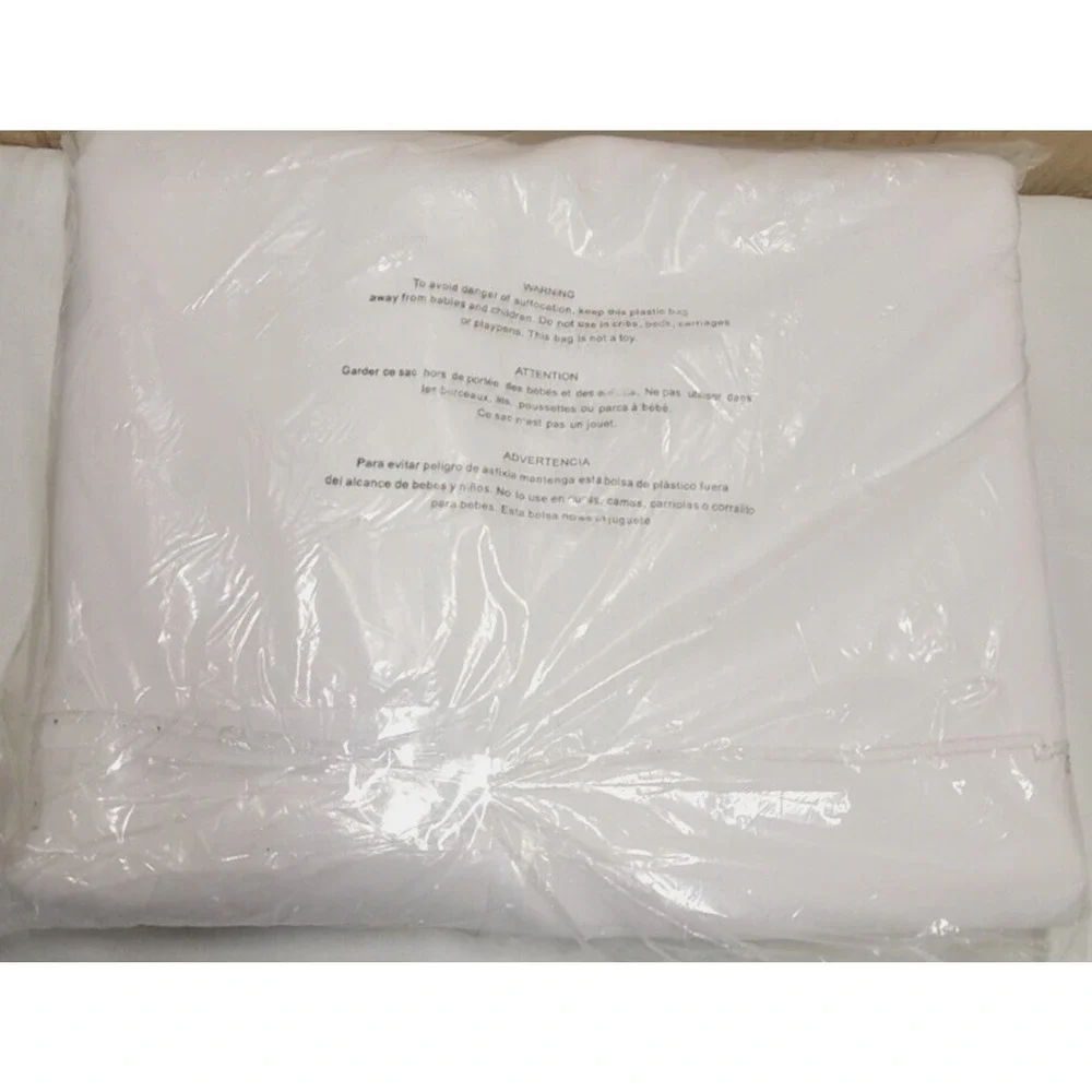 Exclusive Set of Home Curtains White Sateen Grommet Curtain Panels 52